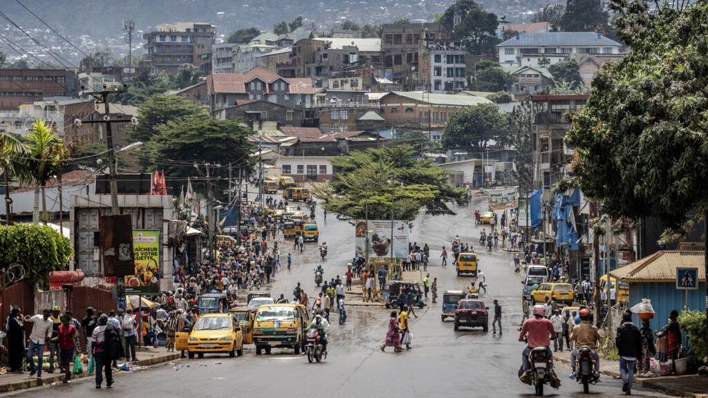 [Image d'archives] Vue générale de la ville de Bukavu après sa prise de contrôle par le groupe armé M23 le 18 février 2025.