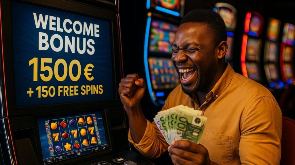 Le bonus casino 1xBet est d'une valeur de 1500€ max et de 150 tours de machines à sous.