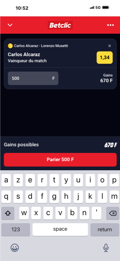Effectuez son premier pari avec le code promo Betclic