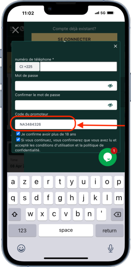 code promo Akwabet