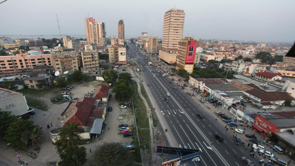 Une vue du centre-ville de Kinshasa, la capitale congolaise. (Image d'illustration)