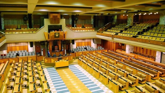 Chambre du Parlement en Afrique du Sud Chambre du Parlement en Afrique du Sud
