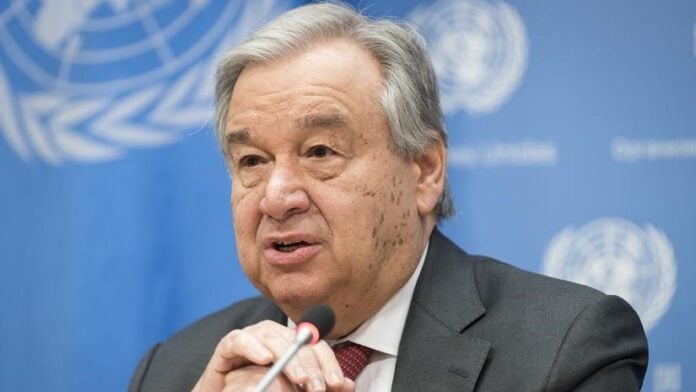 Antonio Guterres Antonio Guterres, Secrétaire général de l'ONU