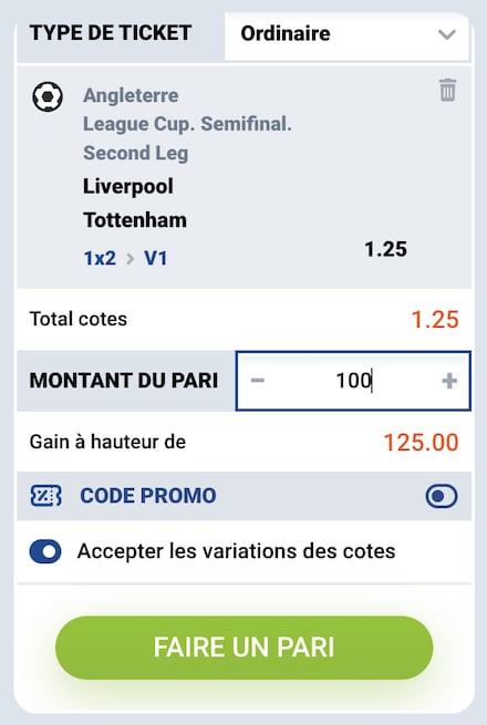 Placez votre 1er pari sur Mostbet après avoir fait votre inscription avec le code promo