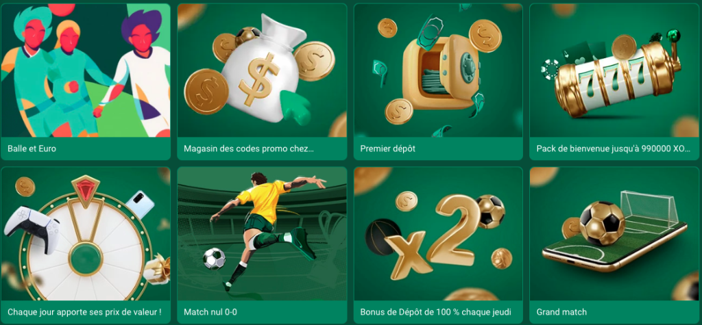 Toutes les promos à retrouver sur Betwinner