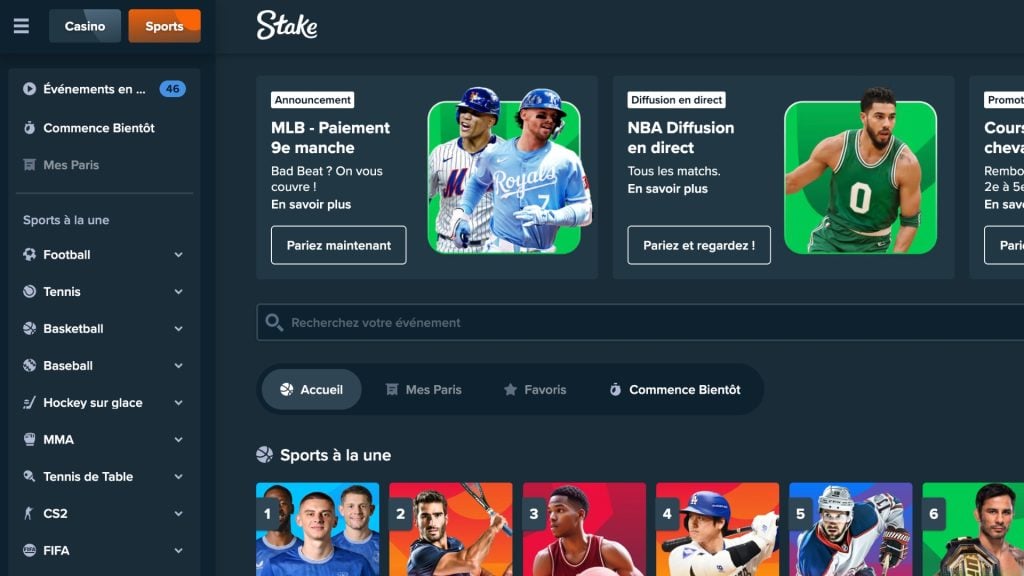 Stake est le numéro 1 du pari sportifs en Côte d'Ivoire