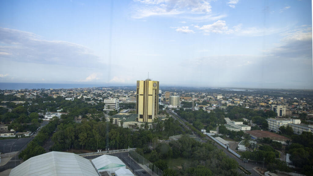 Une vue aérienne de Lomé, au Togo, en juin 2021.