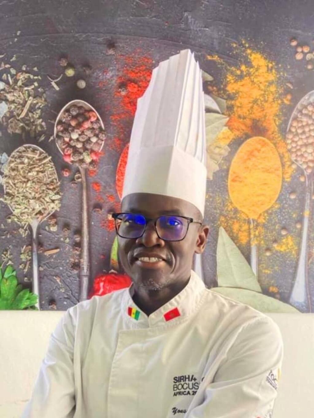 Le chef Youssoupha Dieme, membre du jury lors de la Finale Bocuse d’Or Afrique à Marrakech en Décembre 2024.