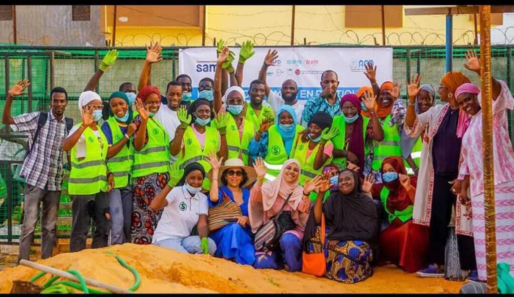 Equipe Sa Sa Plast en Mauritanie