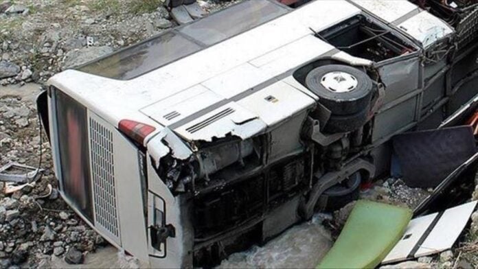 accident bus Un accident de bus