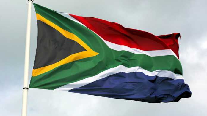 Drapeau de l'Afrique du Sud Drapeau de l'Afrique du Sud
