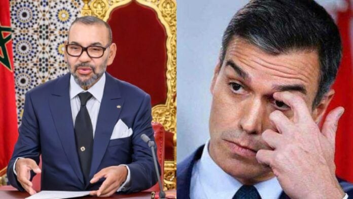 mohammed vi et pedro sanchez Le roi Mohammed VI et Pedro Sanchez