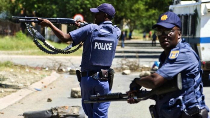 police afrique du sud Police sud-africaine