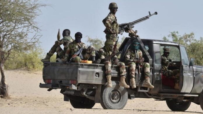 soldats niger Des soldats nigériens