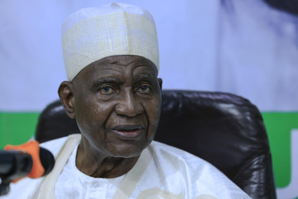 Le candidat à la présidentielle camerounaise Bello Bouba Maïgari.