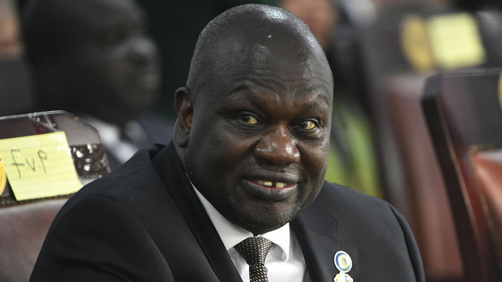 Le vice-président du Soudan du Sud, Riek Machar, ici au palais présidentiel de Juba, le 3 février 2023. (Image d'illustration)