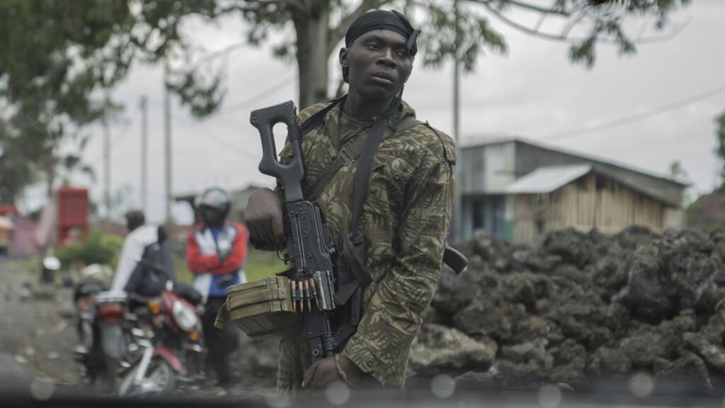 Un milicien wazalendo allié des Forces armées congolaises, dans le Nord-Kivu, ici à Sake le 31 août 2024 (image d'illustration).