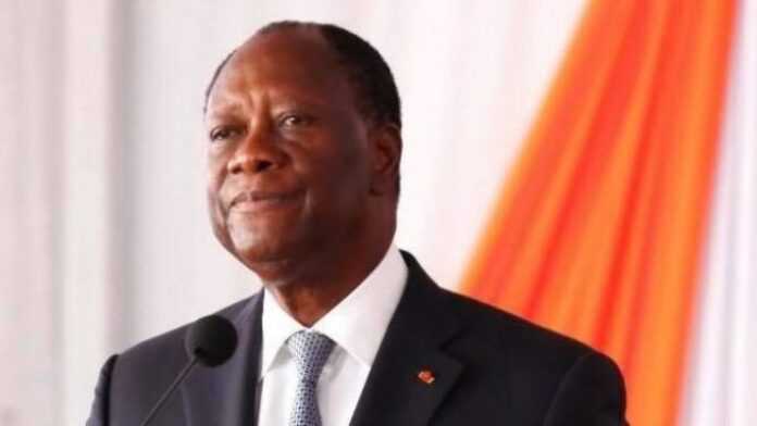 Alassane Ouattara OK bis Le chef de l'Etat ivoirien, Alassane Ouattara