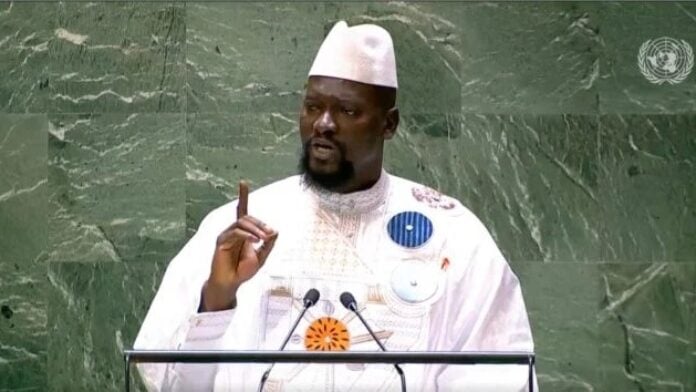 doumbouya-ok Mamady Doumbouya à la Tribune de l'ONU