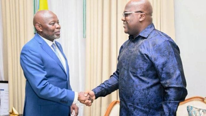 Félix Tshisekedi et Vital Kamerhe Félix Tshisekedi et Vital Kamerhe