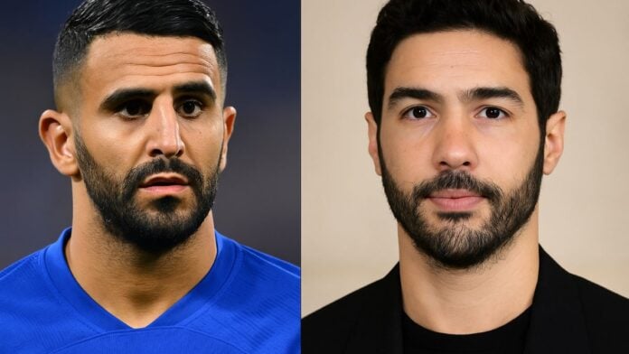 Riyad Mahrez et Tahar Rahim Riyad Mahrez et Tahar Rahim