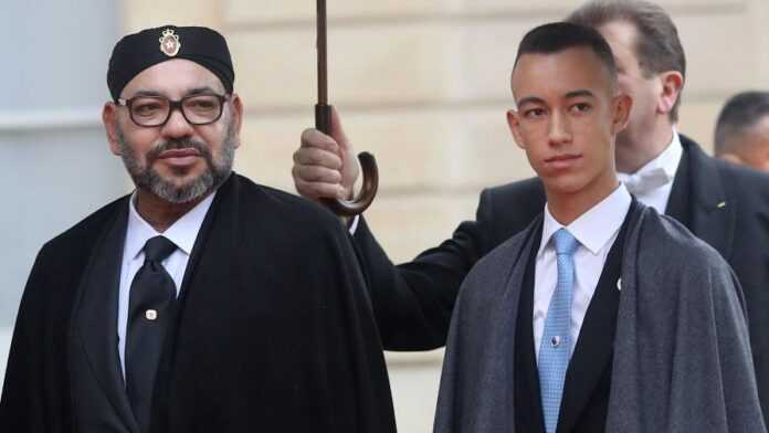 Prince-Héritier-Moulay-El-Hassan Le roi Mohammed VI et le prince Moulay El Hassan