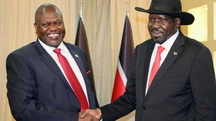 Riek Machar et Salva Kiir Riek Machar et Salva Kiir
