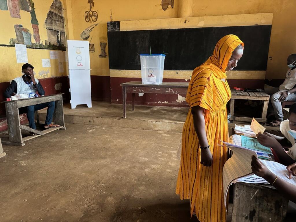 Jour de vote en Guinée, ce dimanche 21 septembre 2025.