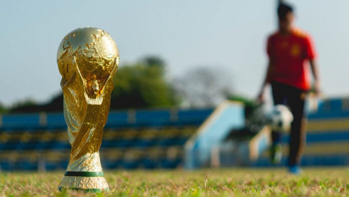 Le trophée de la Coupe du Monde Le trophée de la Coupe du Monde
