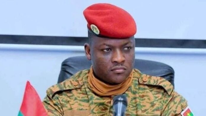 Ibrahim Traoré, président du Burkina Faso