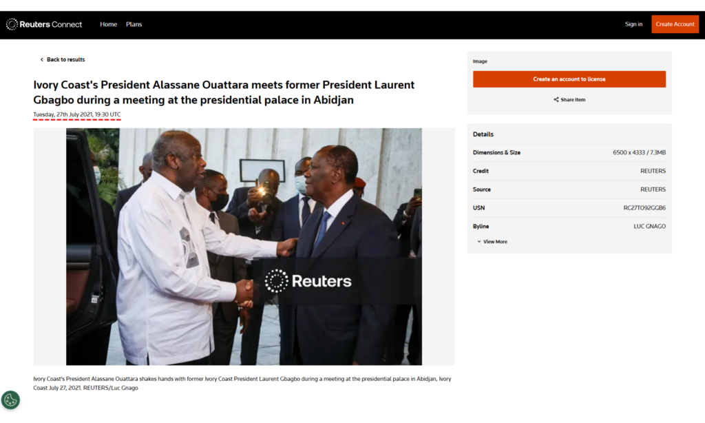 Cette photo remonte à juillet 2021.