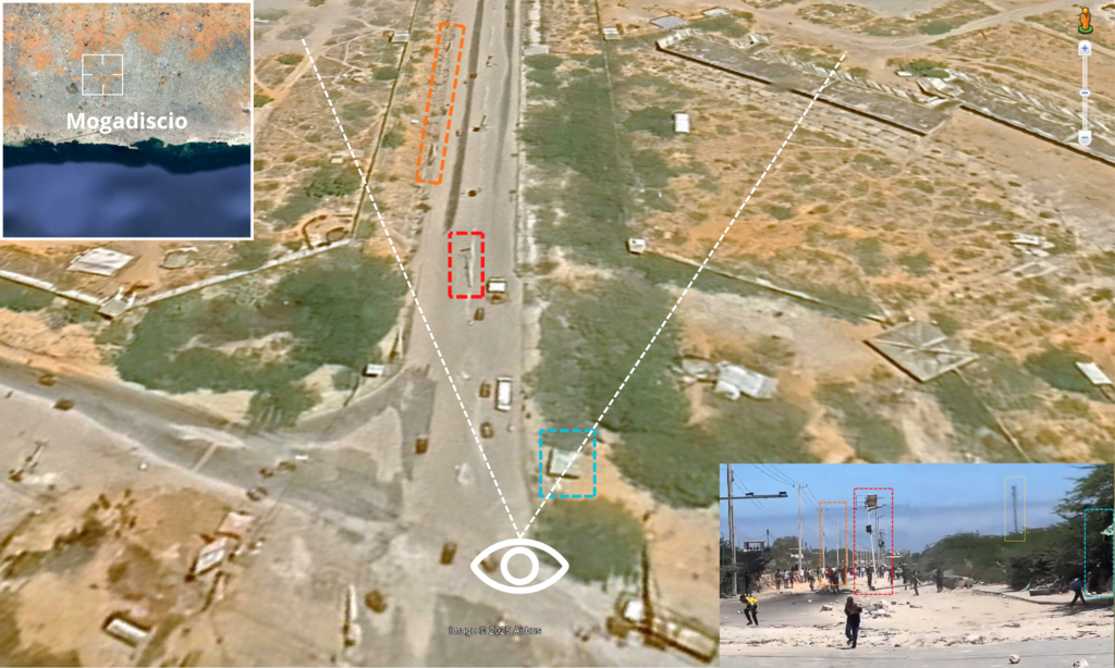 La scène a été filmée aux coordonnées gps suivantes : 2.05436984182042, 45.30176555693419.