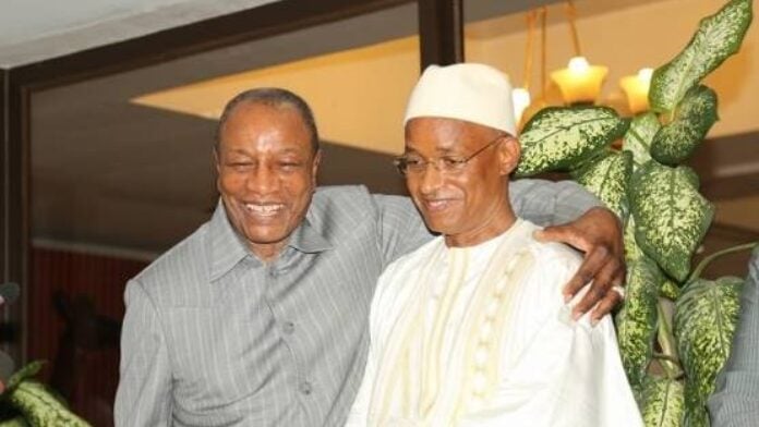 Condé et Dalein Diallo Alpha Condé et Cellou Dalein Diallo