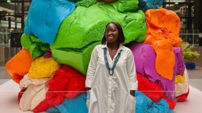 Fatou Dieng à la Station F Fatou Dieng à la Station F