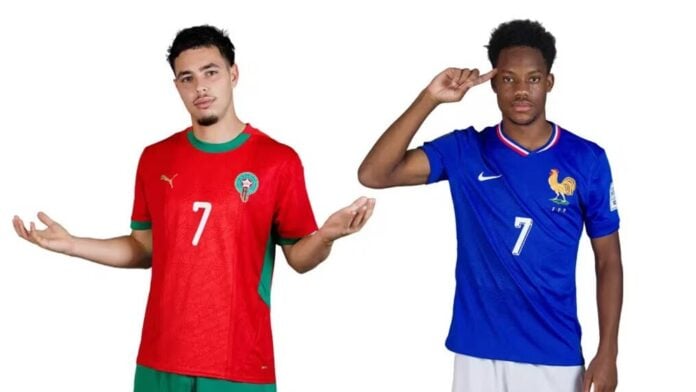 France Maroc U20 CM Chili 2025 France Maroc U20 CM Chili 2025