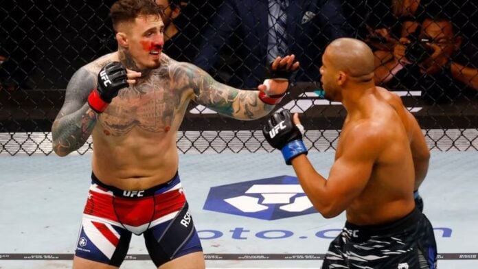 Gane et Aspinall UFC-o Tom Aspinall et Ciryl Gane