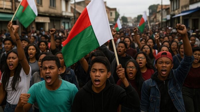 Illustration manifestation à madagascar Illustration manifestation à madagascar