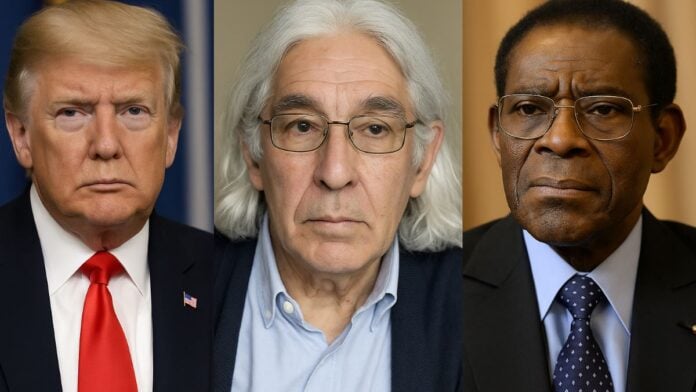 Illustration, Trump, Samsal et Obiang Illustration, Trump, Samsal et Obiang