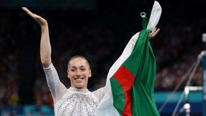 Kaylia Nemour bis La gymnaste algérienne Kaylia Nemour