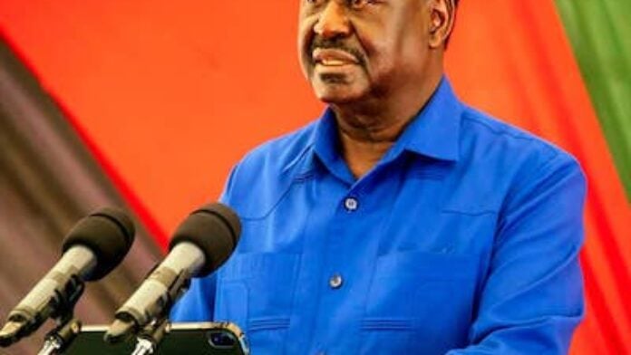 Le Kényan Raila Amolo Odinga Le Kényan Raila Amolo Odinga