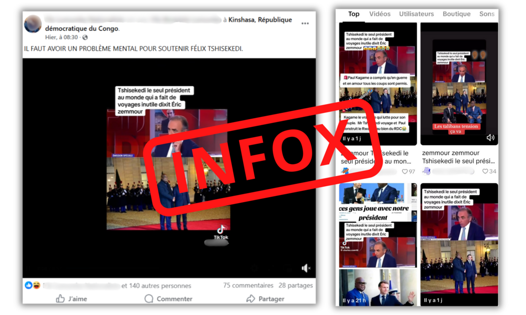 L'infox dépasse le million de vues sur les réseaux sociaux.