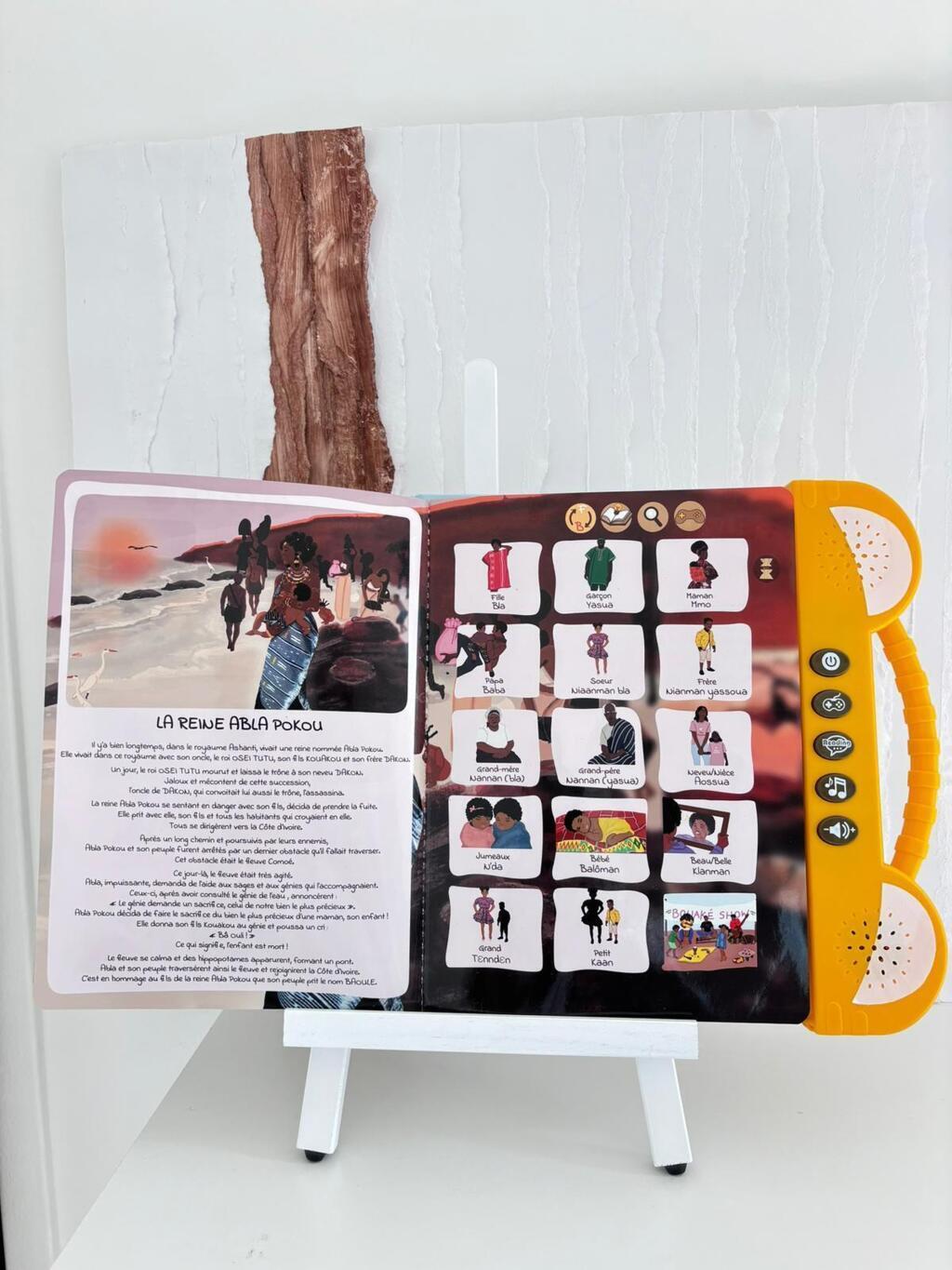 Livre audio en baoulé