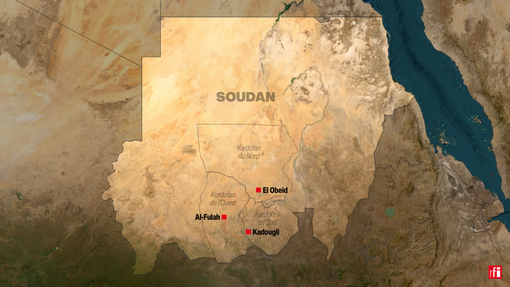 Le Kordofan, ancienne province du Soudan, a été divisée en trois États fédéraux, en 1994 : le Kordofan du Nord (capitale El Obeid), le Kordofan du Sud (capitale Kadougli) et le Kordofan de l'Ouest (capitale Al-Fulah). La région compte près de huit millions d’habitants.