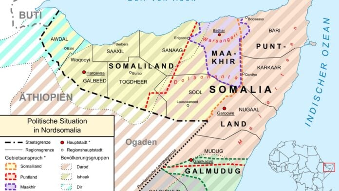 carte Somaliland