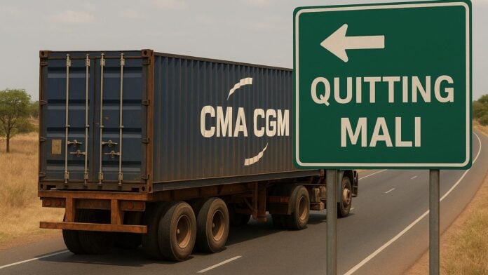 CMA CGM quitte le Mali CMA CGM quitte le Mali