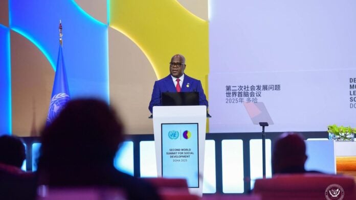 Félix Tshisekedi à Doha