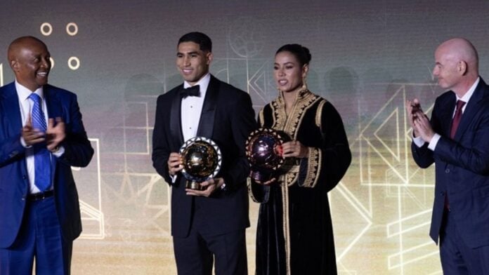 Achraf Hakimi sacré Ballon d'Or africain