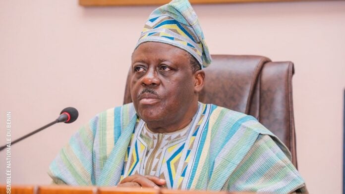 Louis Vlavonou, président de l'Assemblée nationale du Bénin Louis Vlavonou, président de l'Assemblée nationale du Bénin