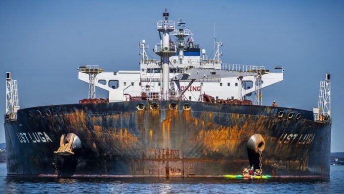 pétrolier- Un pétrolier