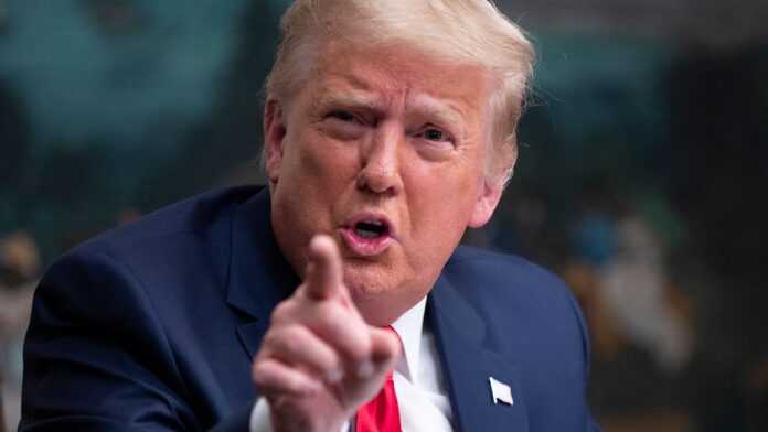 trump Le Président des États-Unis, Donald Trump